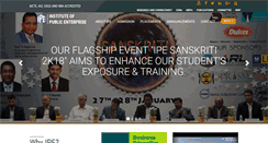 Desktop Screenshot of ipeindia.org